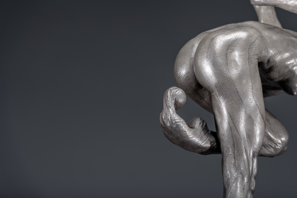 Richard MacDonald, Blind Courage, Platinum, 2018
