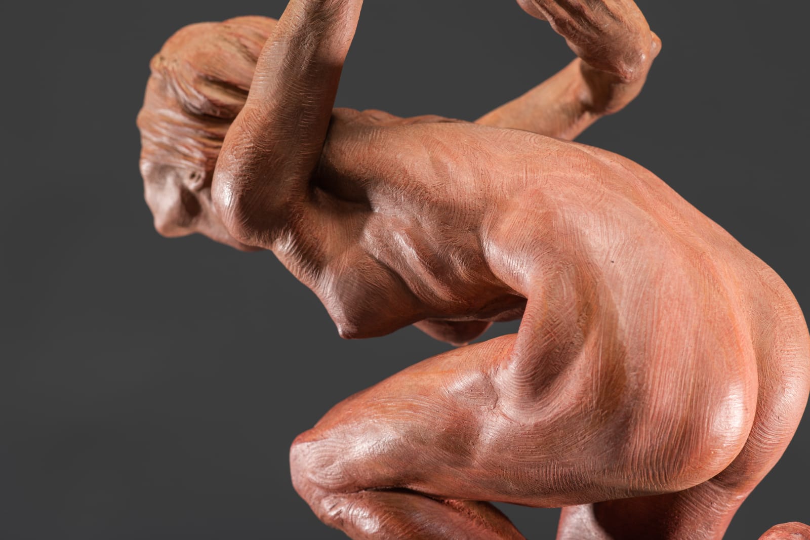 Richard MacDonald, Blind Courage, Third Life, Red, 2018