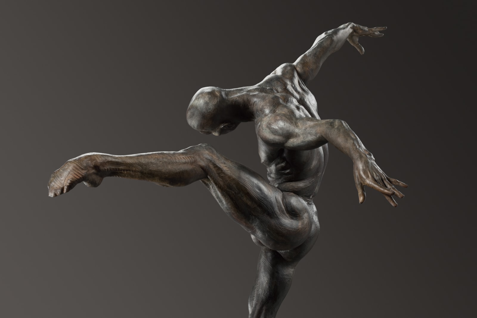 Richard MacDonald, Ritual Male Dancer, Column, 2012