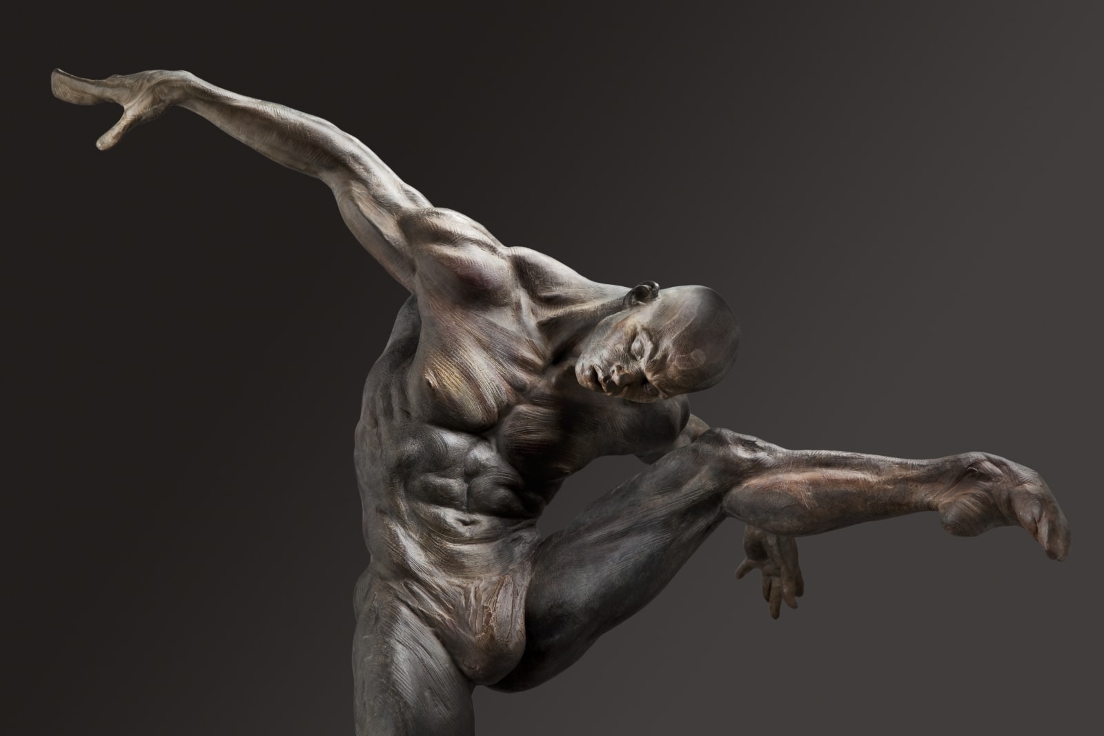 Richard MacDonald, Ritual Male Dancer, Column, 2012