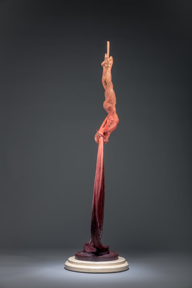 Richard MacDonald, Transcendance (Sasha II), Red, 2016