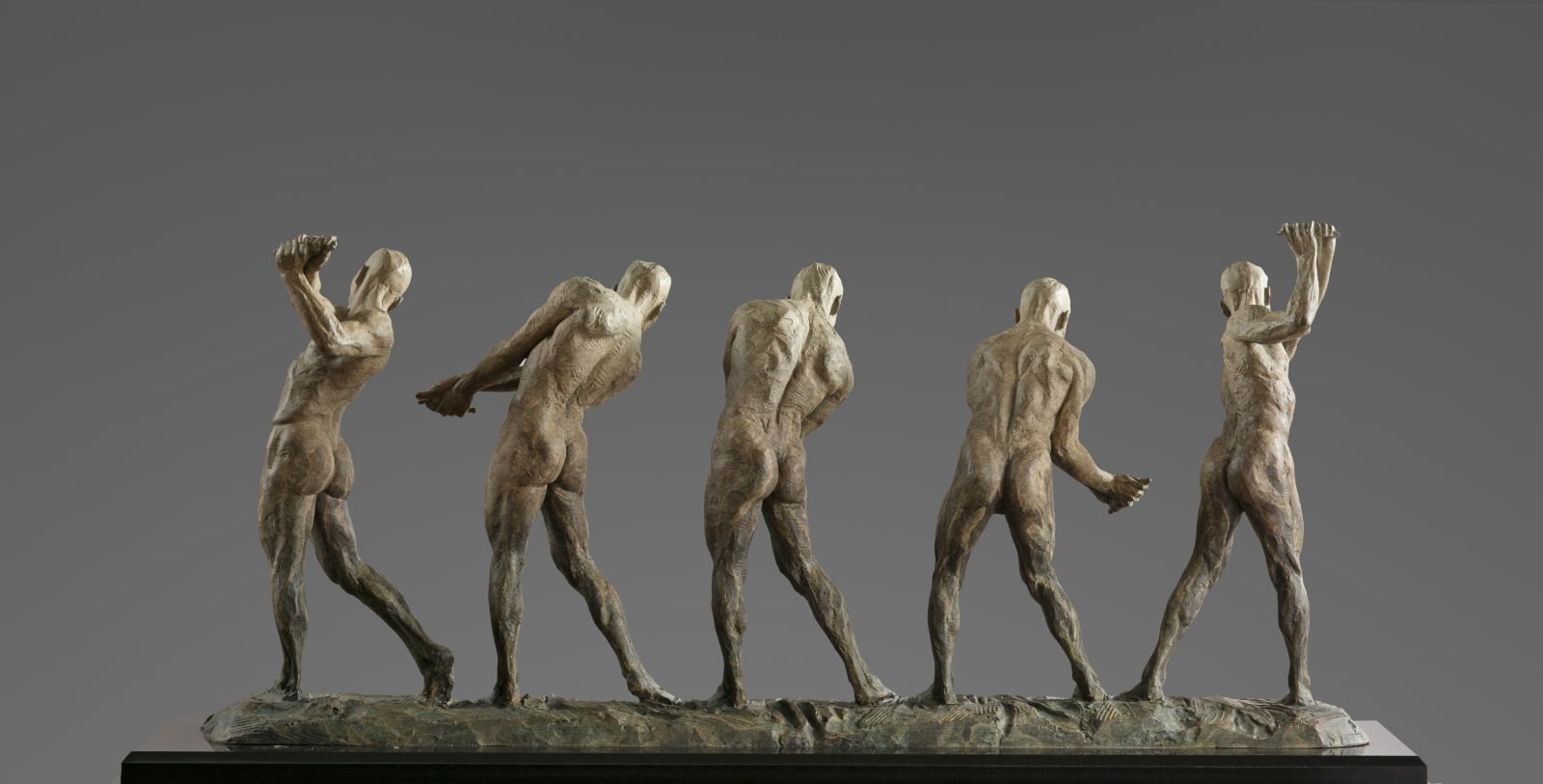 Richard MacDonald, Anatomy of a Golfer I-V, Atelier, 2016