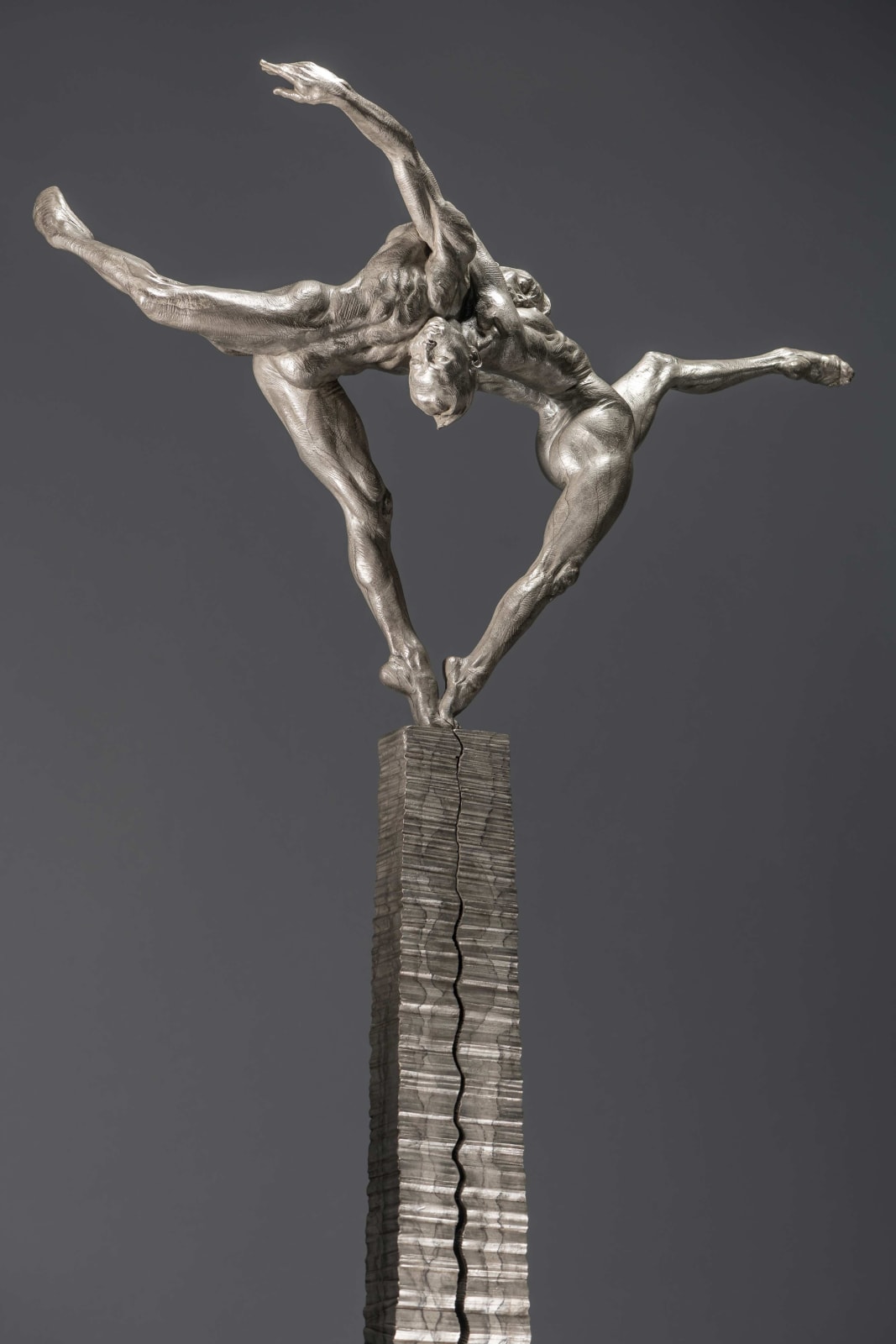 Richard MacDonald, Dance to Paradiso, Column, Platinum, 2015