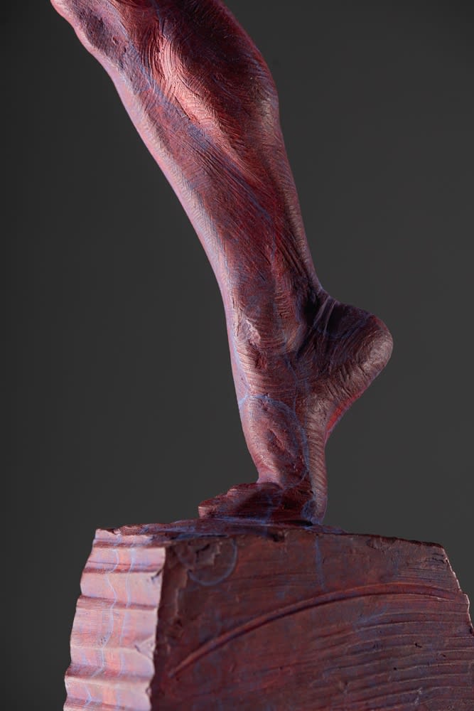 Richard MacDonald, Ethereal Embrace, Red, 2019