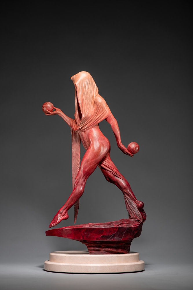 Richard MacDonald, Nightfall, Third life, Red, 2010