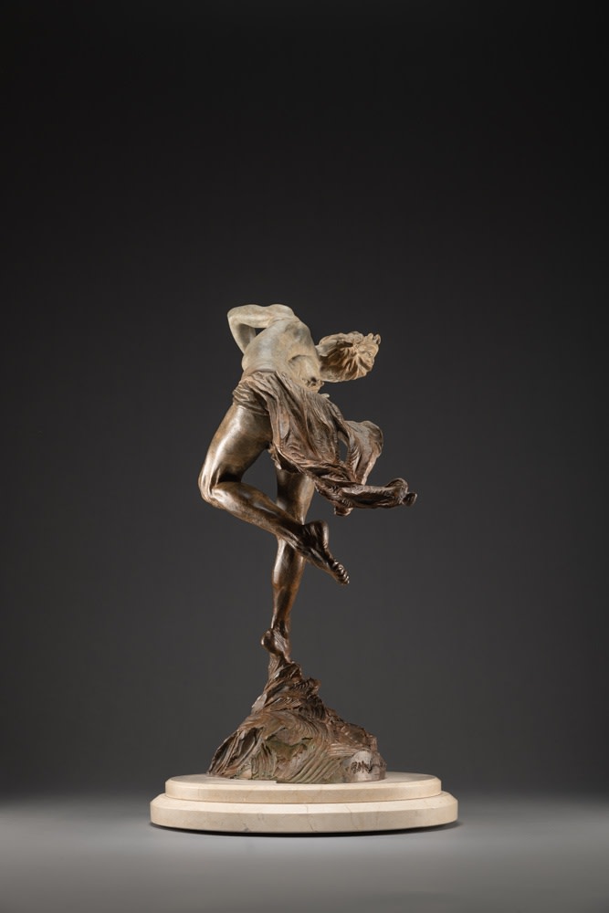 Richard MacDonald, Trumpeter, Draped, Third life, 2014