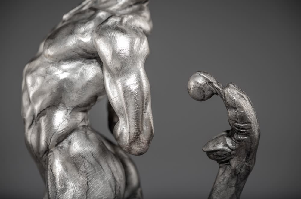 Richard MacDonald, Leap of Faith, Atelier, Platinum, One Drop Special Edition, 2014