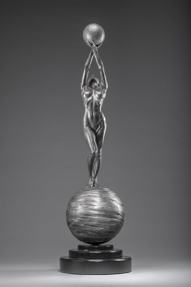 Richard MacDonald, Diana Earth & Moon, Third Life, Platinum, 2018