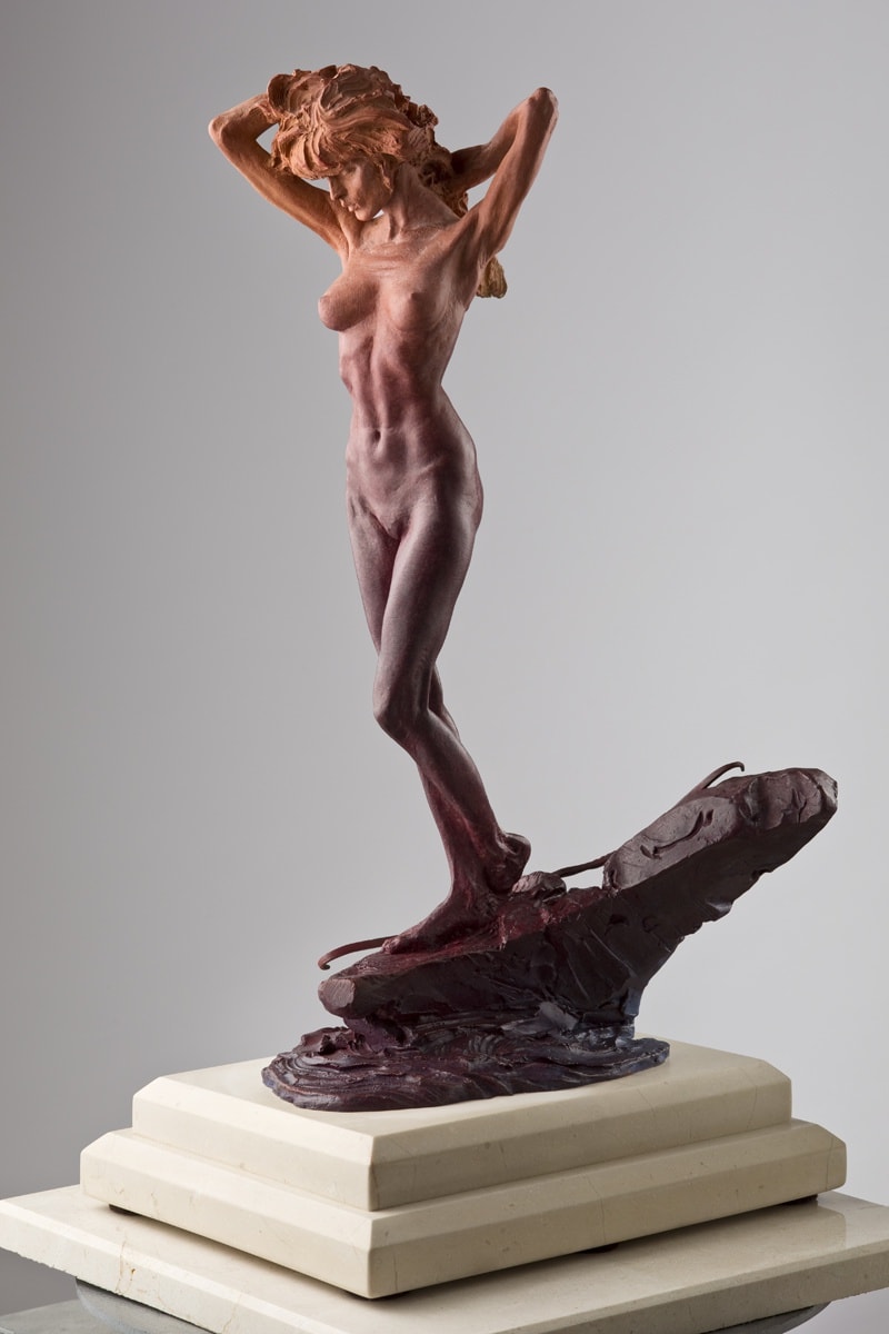 Richard MacDonald, Diana the Huntress, Red, 2017