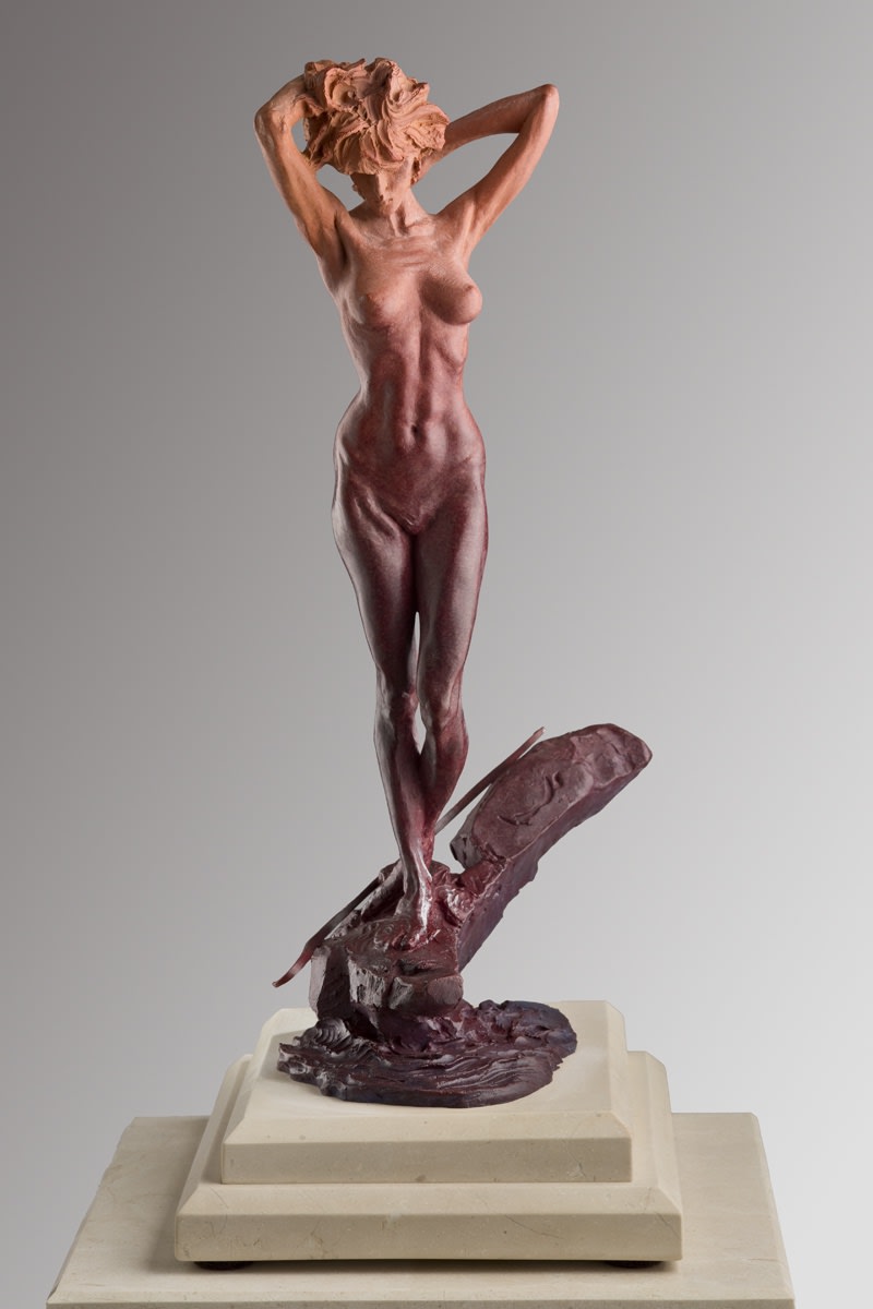 Richard MacDonald, Diana the Huntress, Red, 2017