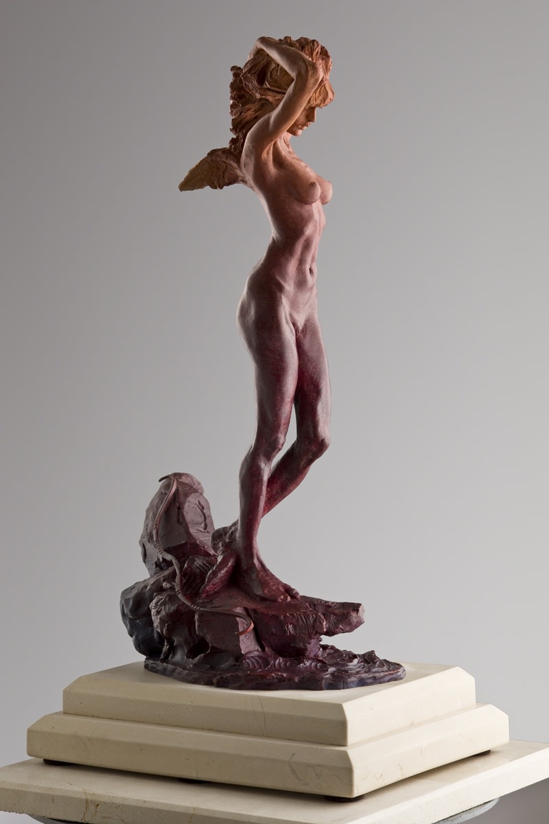 Richard MacDonald, Diana the Huntress, Red, 2017