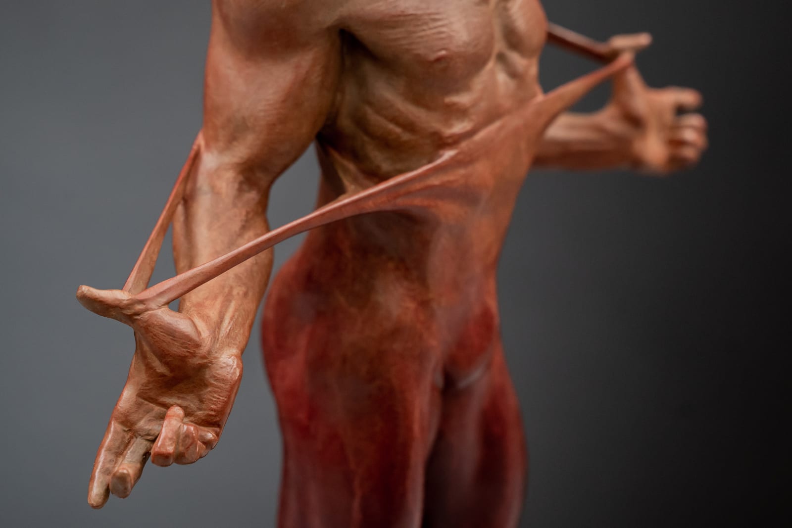 Richard MacDonald, Nureyev, Atelier, Red, 2021