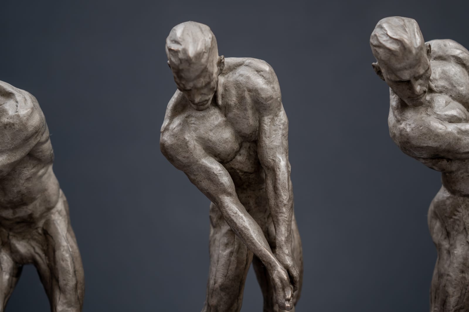 Richard MacDonald, Anatomy of a Golfer I-V, Platinum, 2000