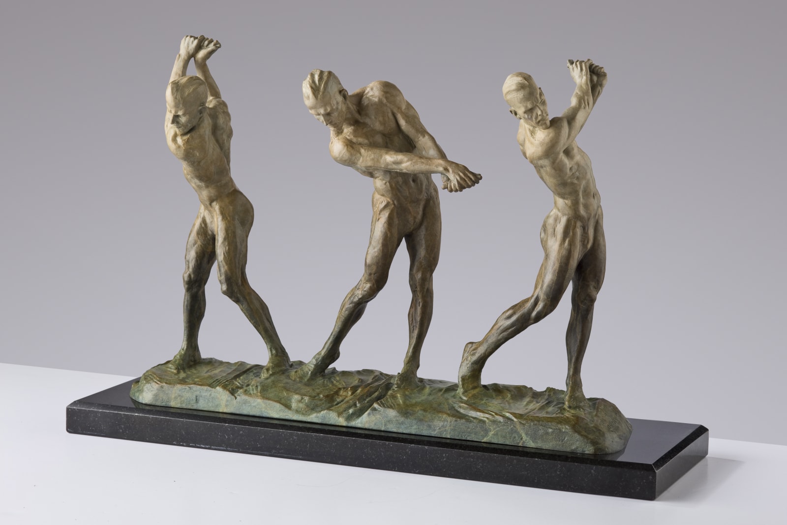 Richard MacDonald, Anatomy of a Golfer I, IV, V, Atelier, 2016