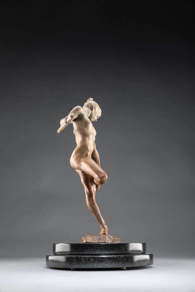 Richard MacDonald, Study for the Rose, Atelier, 2018