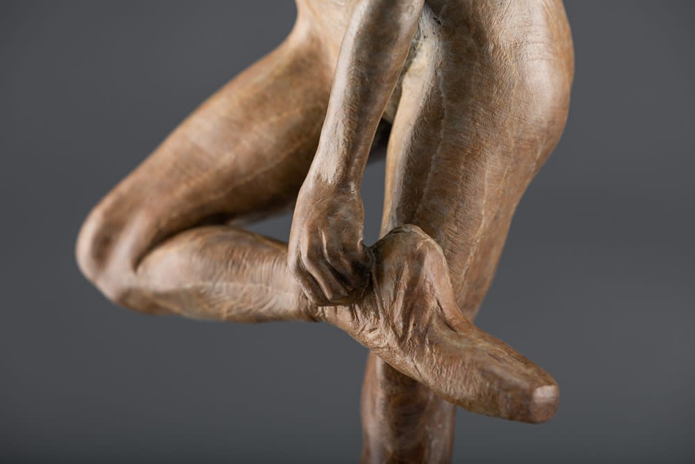 Richard MacDonald, Study for the Rose, Atelier, 2018