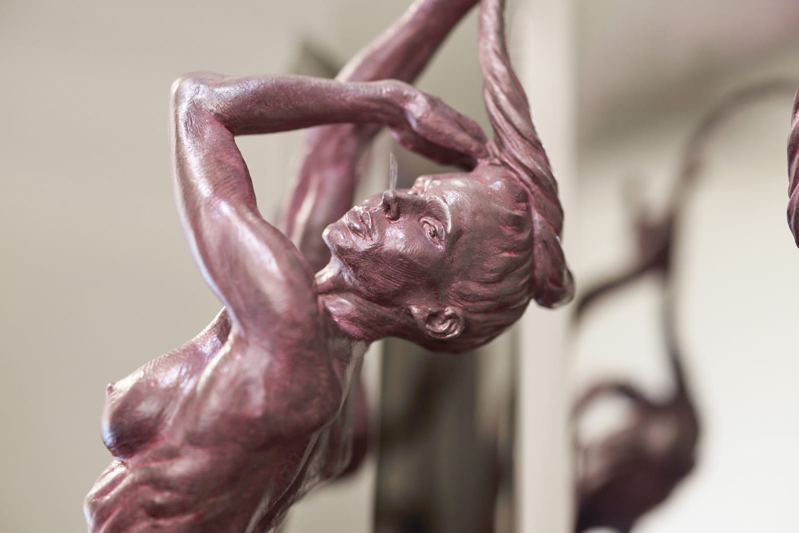Richard MacDonald, Reflections of the Soul, Stainless Steel, 2022