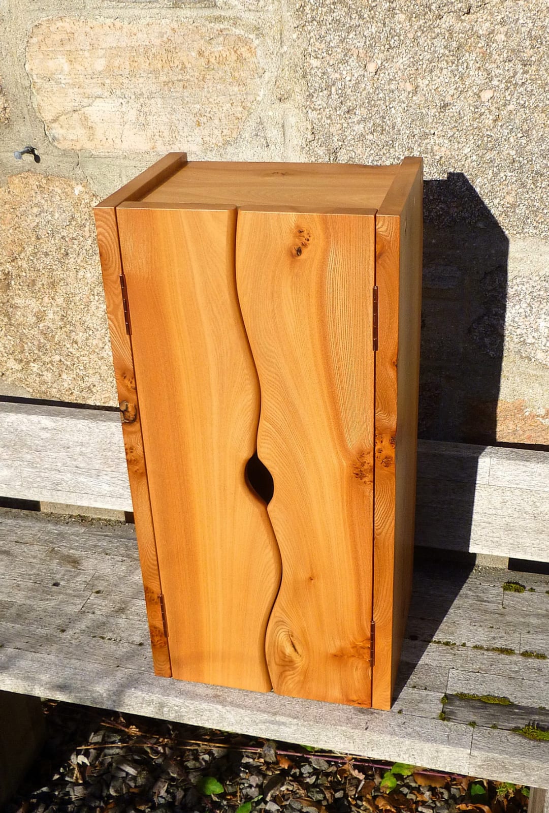 Will Hall, Elm Wall Cabinet, 2024