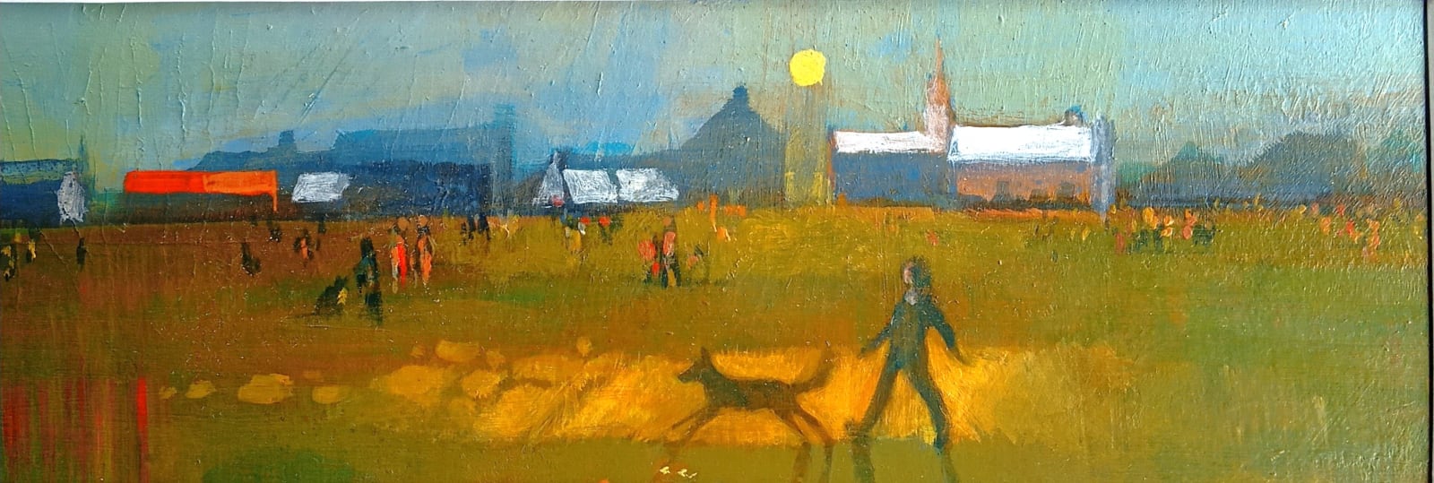 Janis Mennie, Just Walking The Dog, 2025