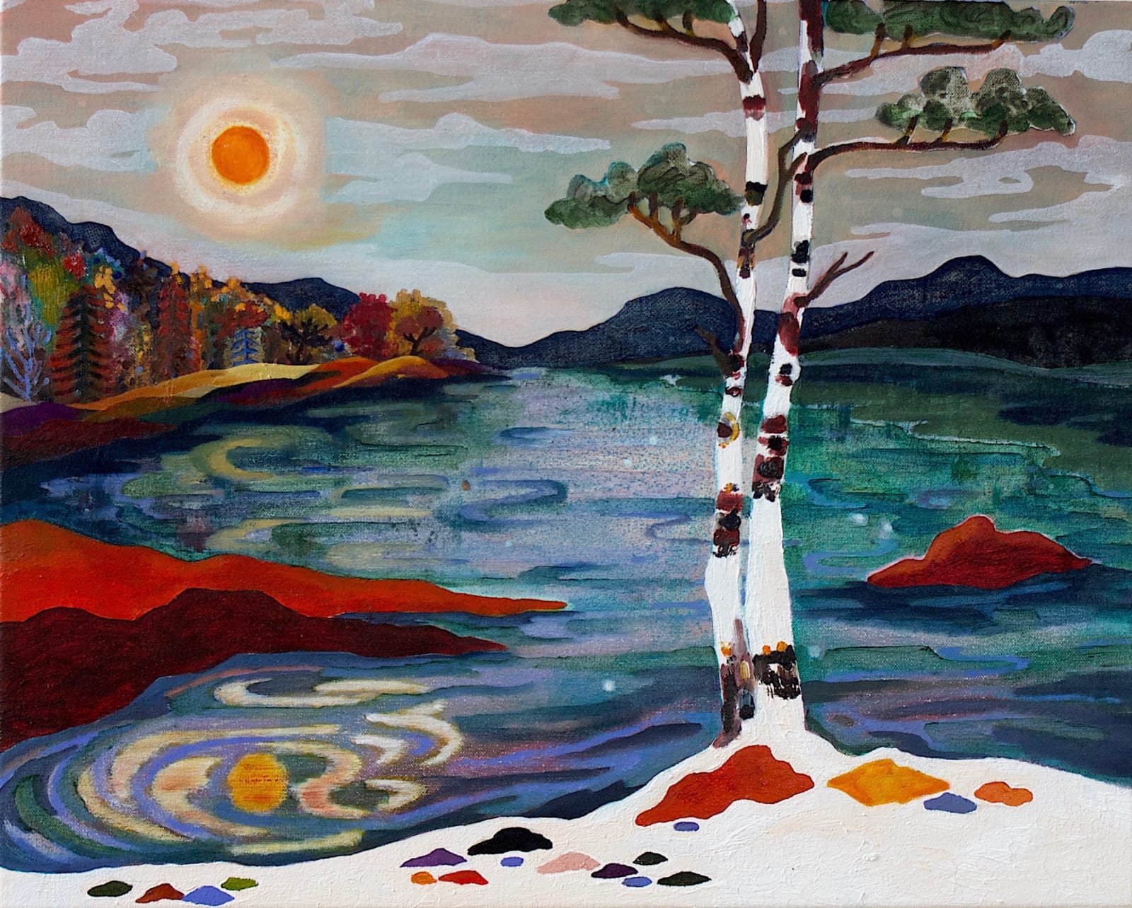 Freya Douglas-Morris, Evening sun, 2021