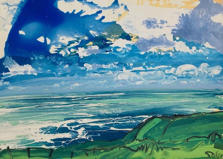 Michael Sole, Out over the sea no.9, 2019