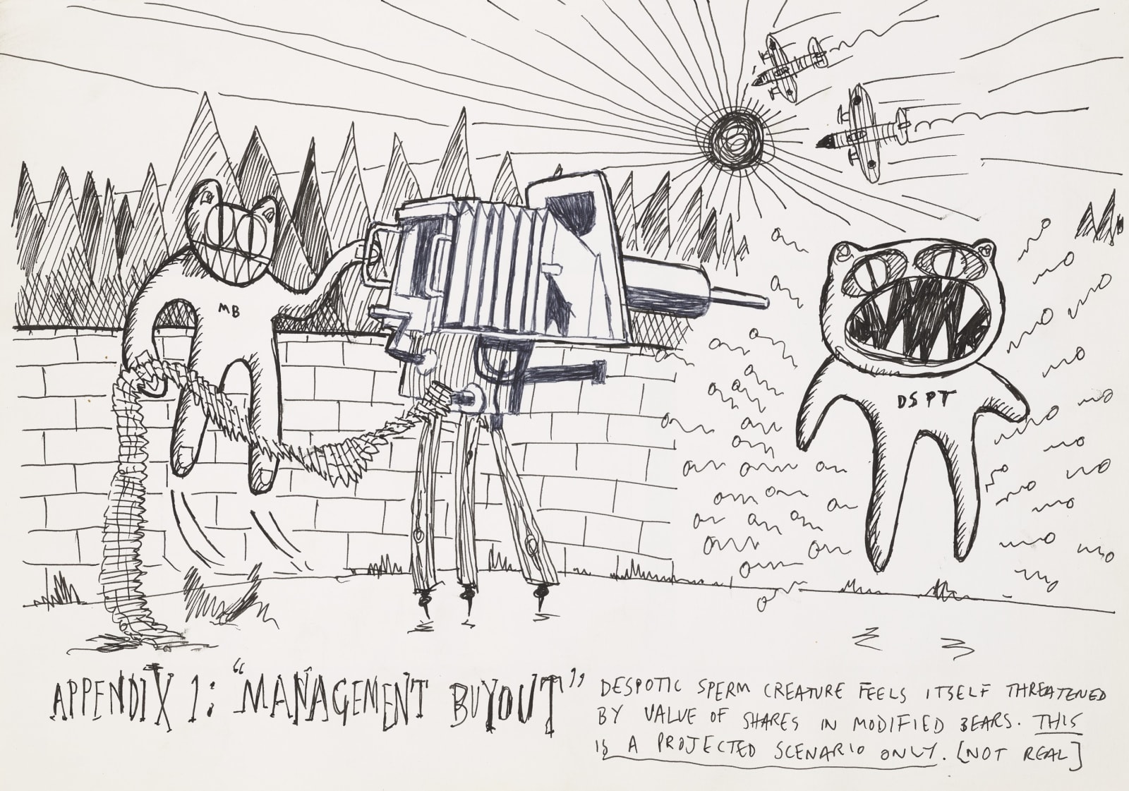 Stanley Donwood, management buyout, 2000
