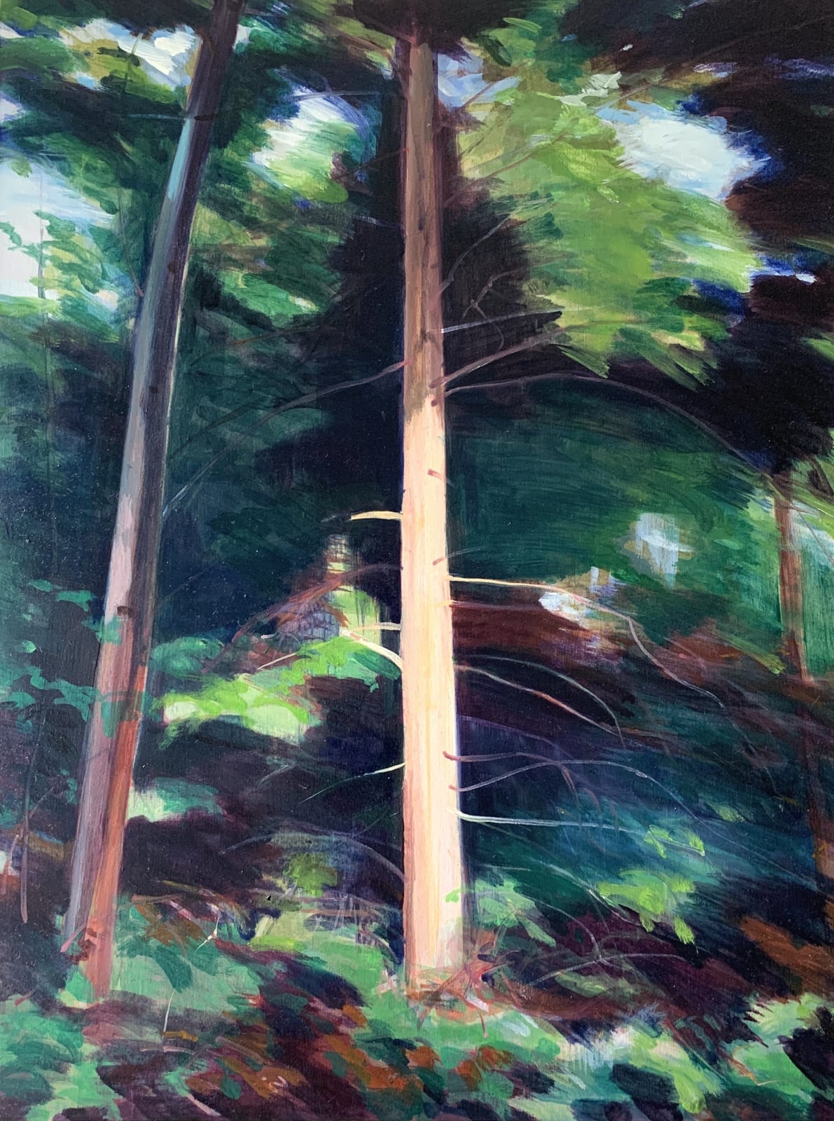 Camilla Gray, Forest Walk Study, 2021