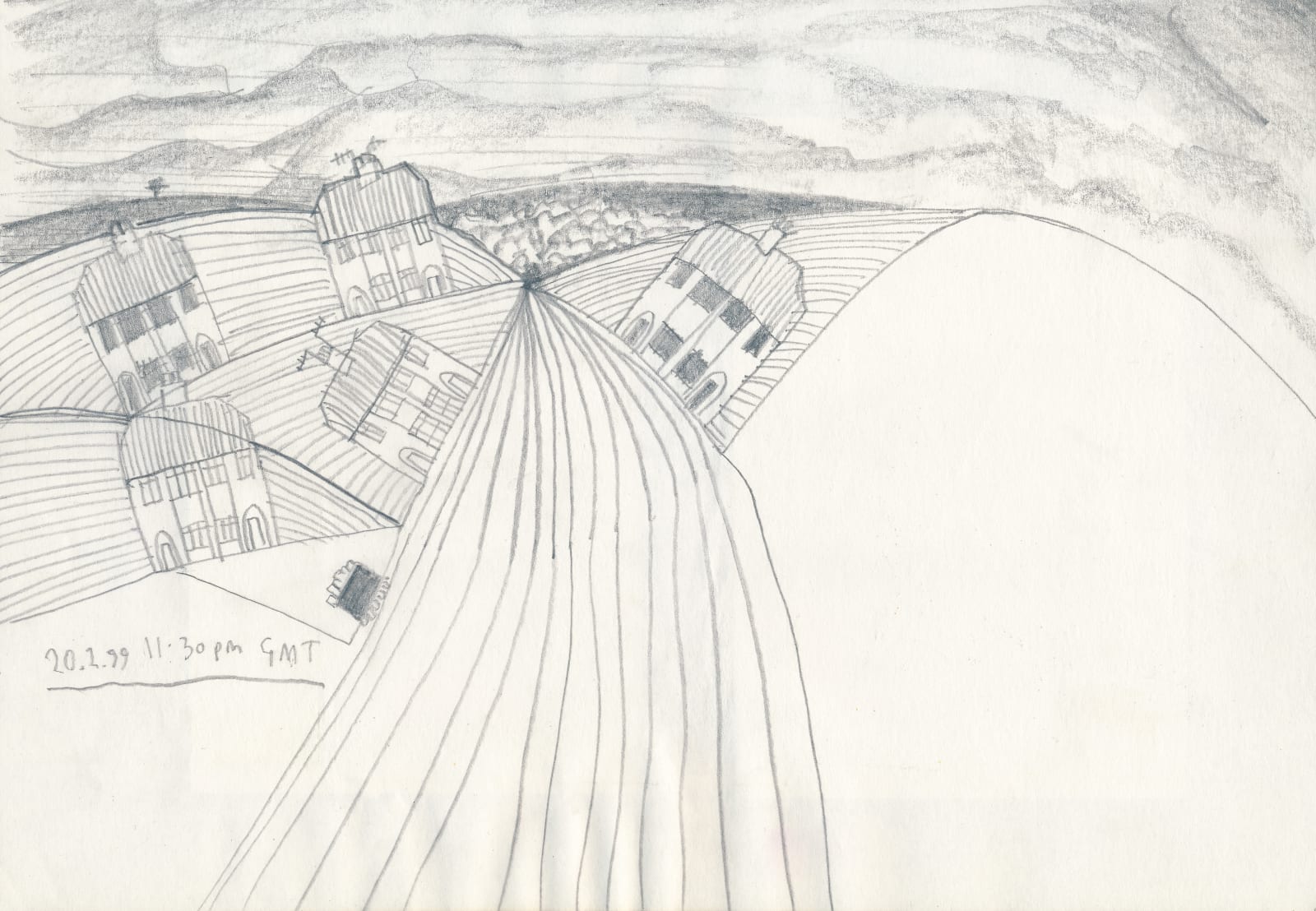 Stanley Donwood, gmt land, 1999