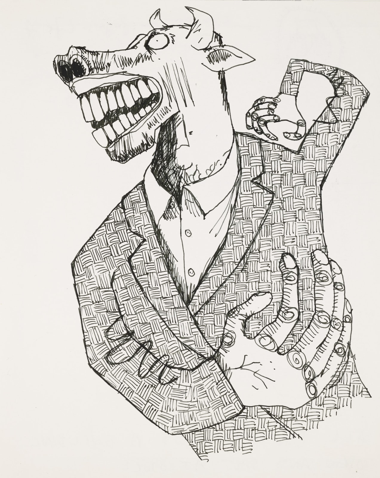 Stanley Donwood, hostile takeover, 2001