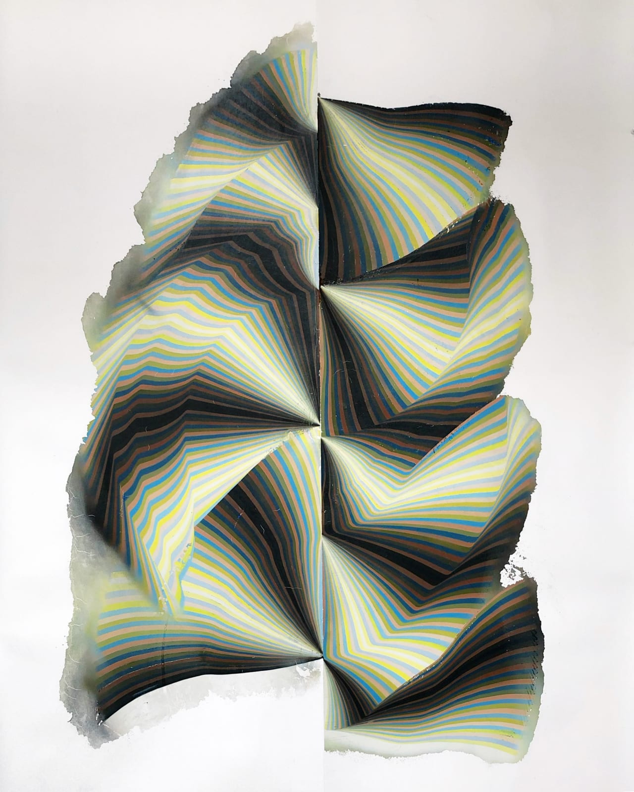 Jacob Wolff, Untitled (study for staircase), 2019