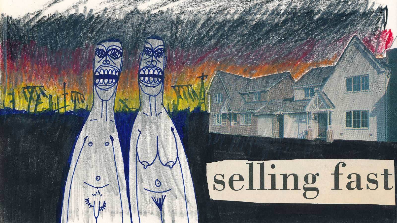 Stanley Donwood, selling fast, 1999