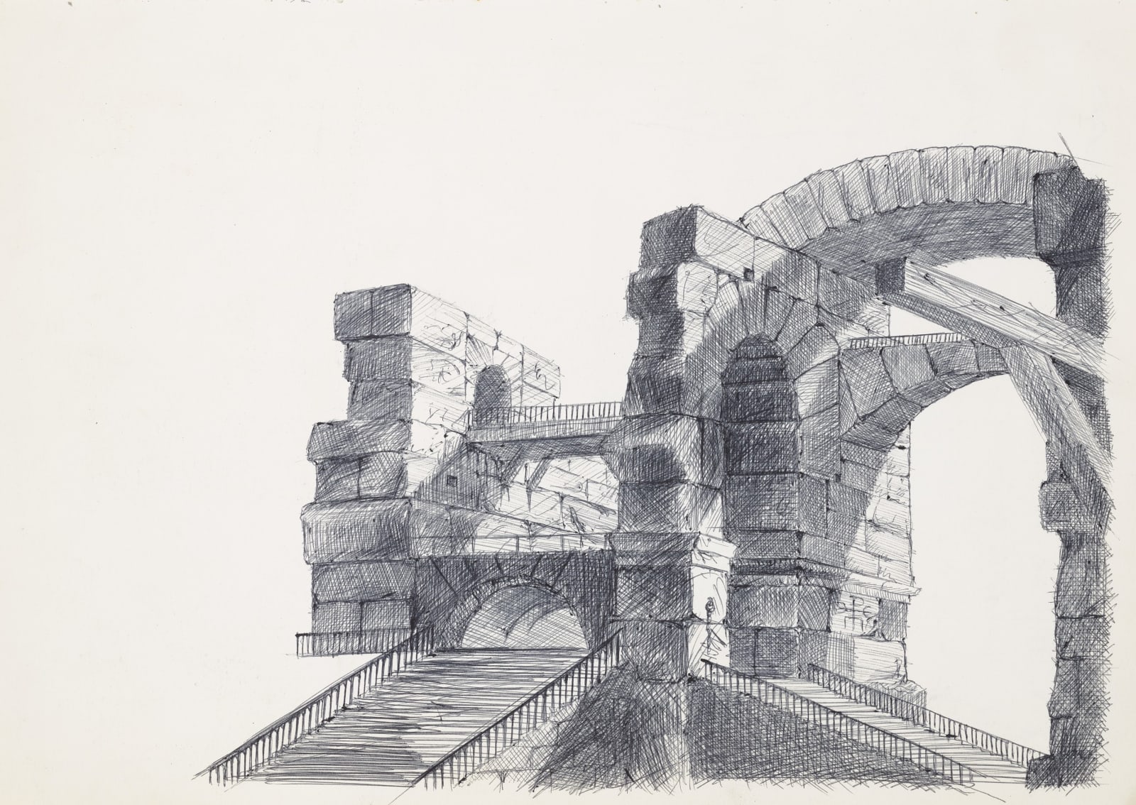 Stanley Donwood, after piranesi, 2000