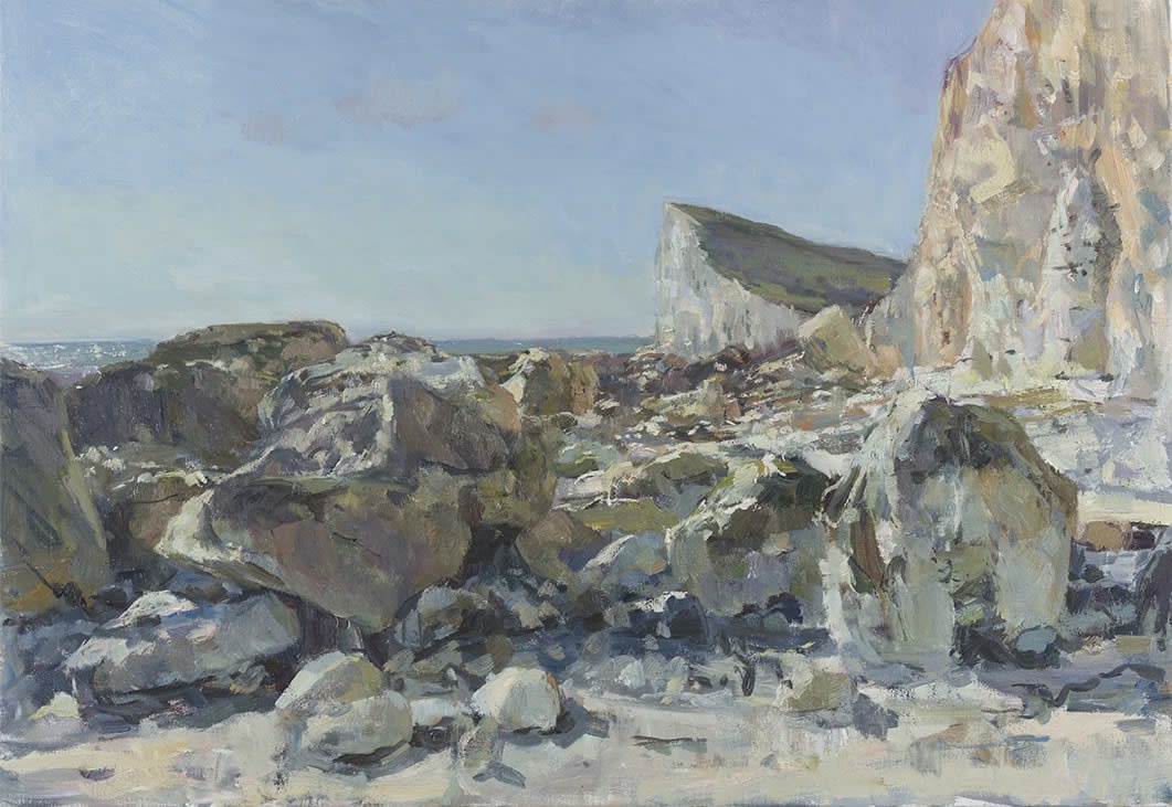 Tom Benjamin 'Across the Rocks, Hope Gap'