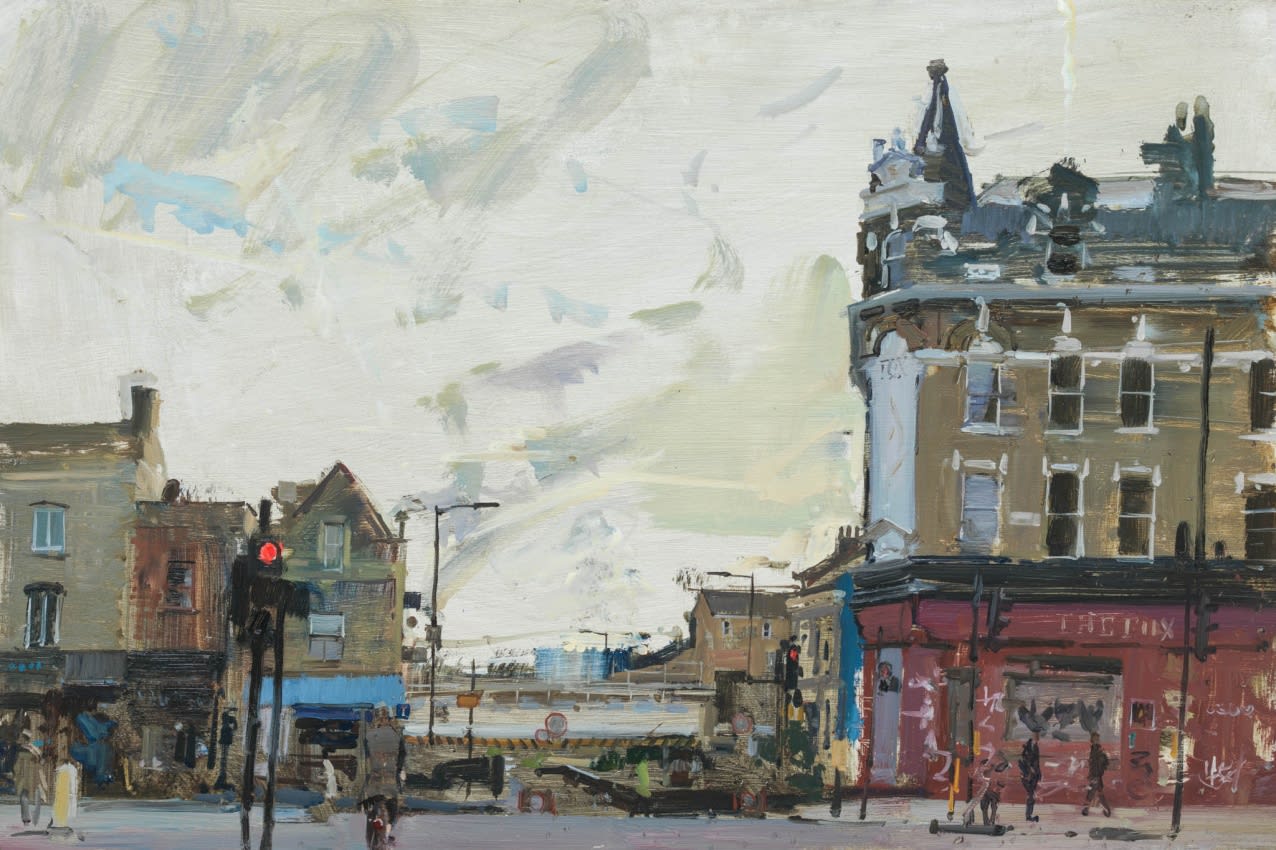 Peter Brown - Middleton Road from St Peter’s Way, The Fox