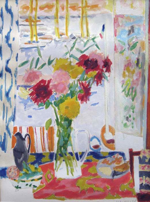 Jules Cavaillès, Bouquet à la fenêtre