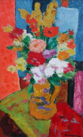 Charles Kvapil, Nature Morte avec Fleurs II