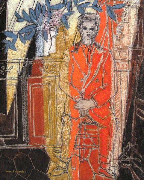Max Papart, Portrait de Gilbert Pètridés, 1956