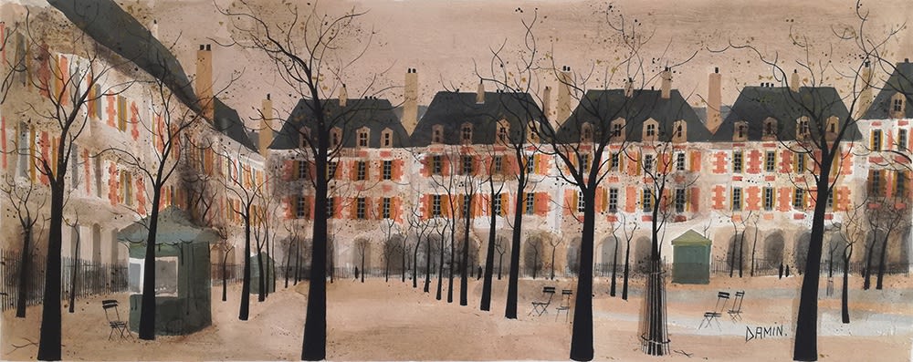 Georges Damin, Place des Vosges