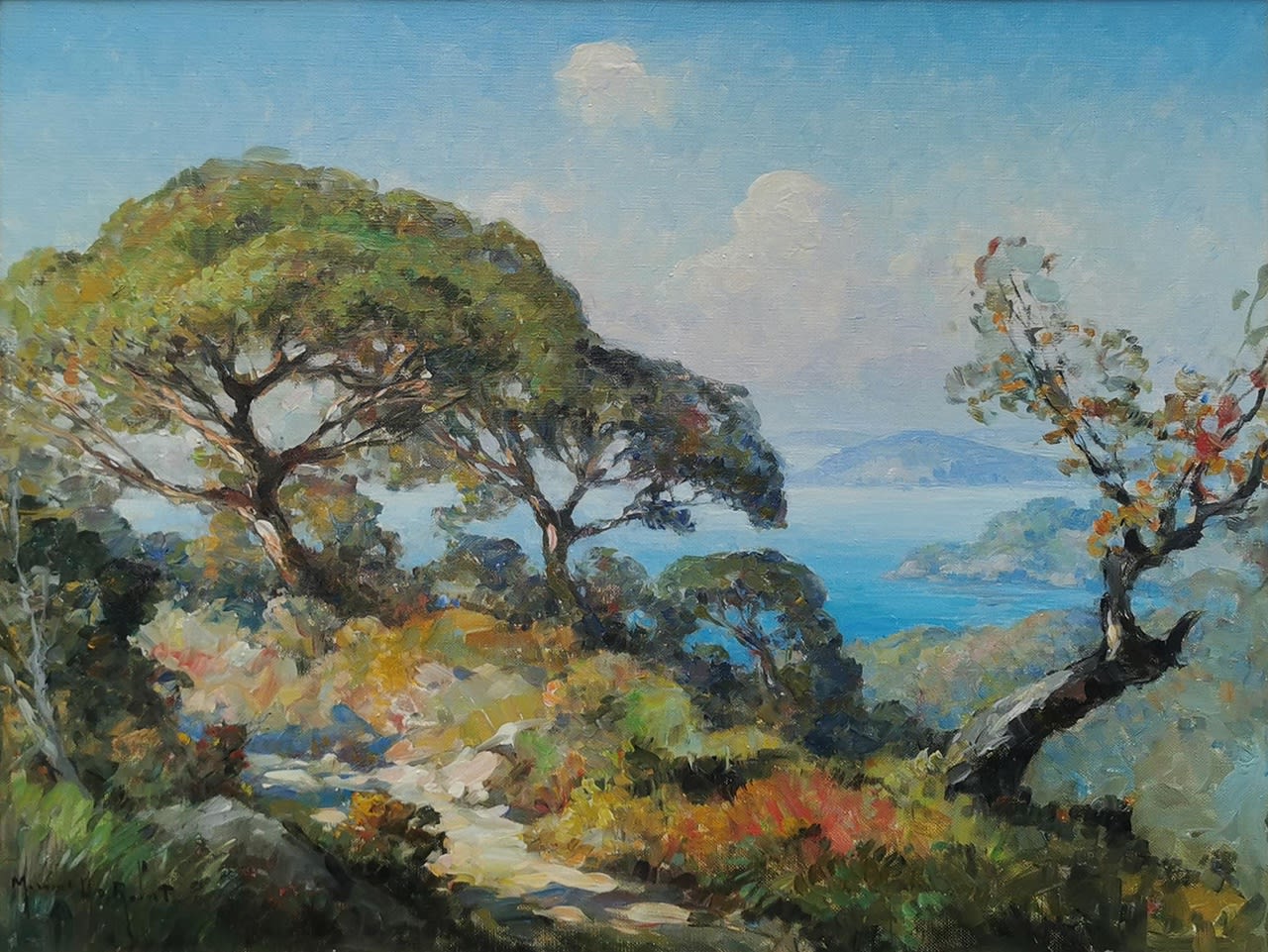 Marius Hubert-Robert, La Côte des Maures