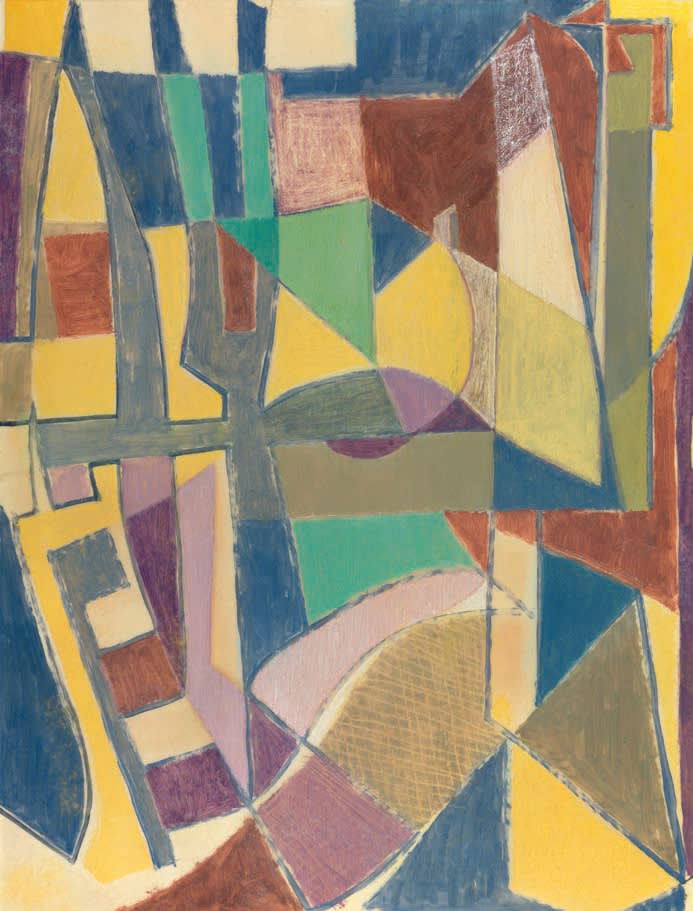 Othello Radou, Study III for Les Couleurs de Provence