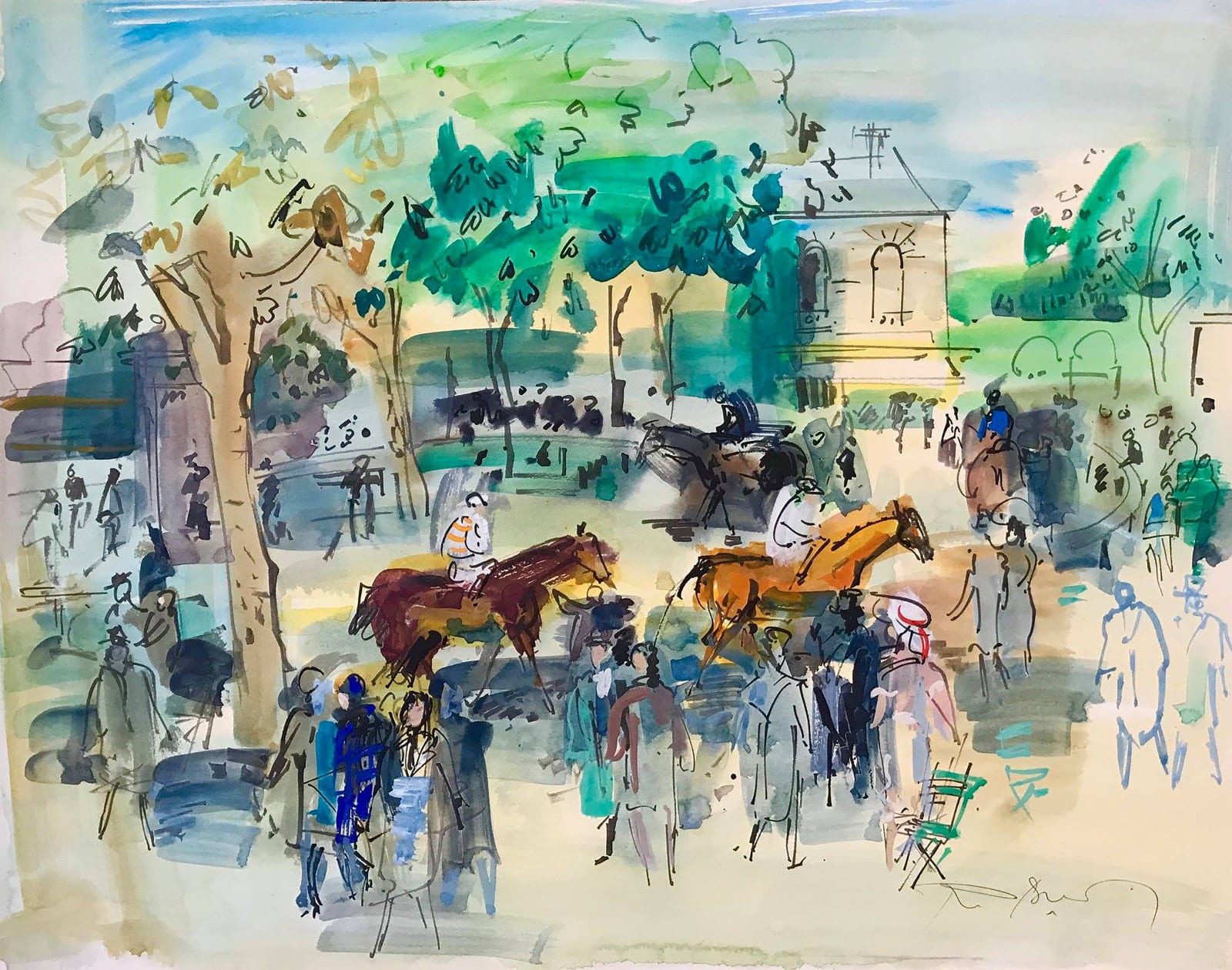 Roger Bertin, Le Paddock