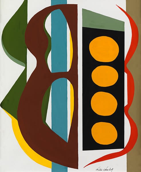 Frédéric de Luca, Composition aux quatre cercles, 2009