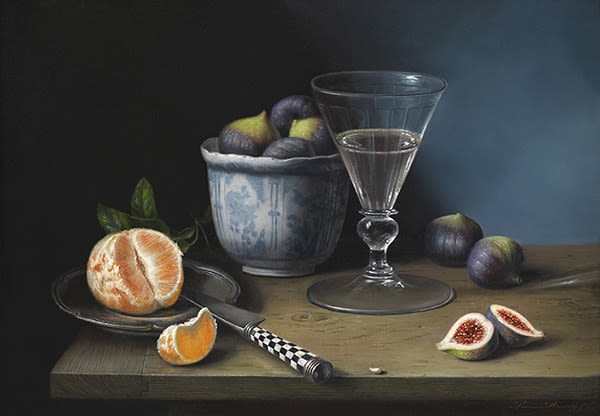 Brian Davies, Chinese Bowl & Figs