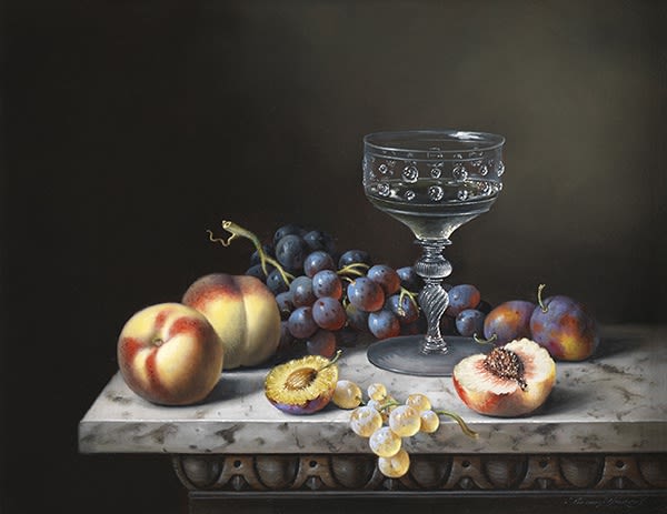 Brian Davies, Marble Top & Antique Glass