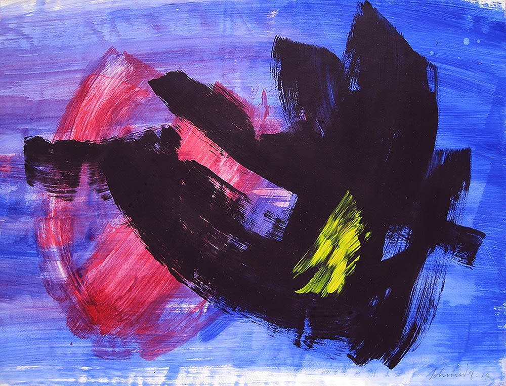 Gérard Schneider, Composition, 1974