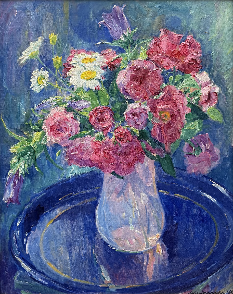 William Malherbe, Bouquet de fleurs, 1943