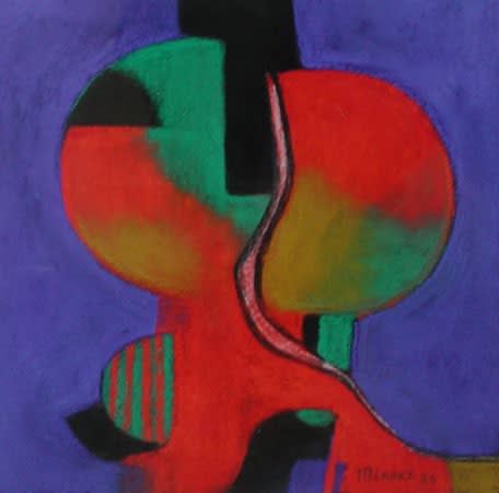 André Minaux, Abstract II, 1986
