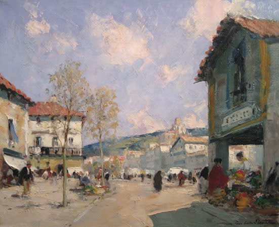 Paul Emile Lecomte, Jour de Marché