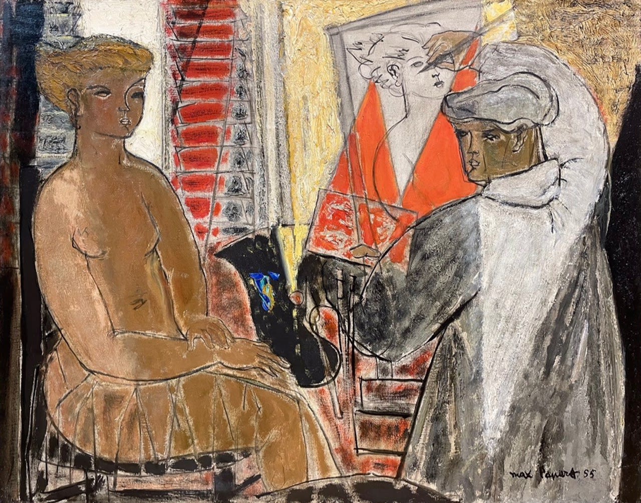 Max Papart, La Modèle II, 1955