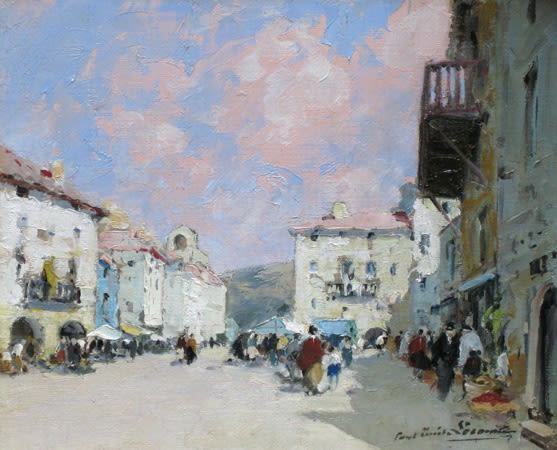 Paul Emile Lecomte, Place de Village